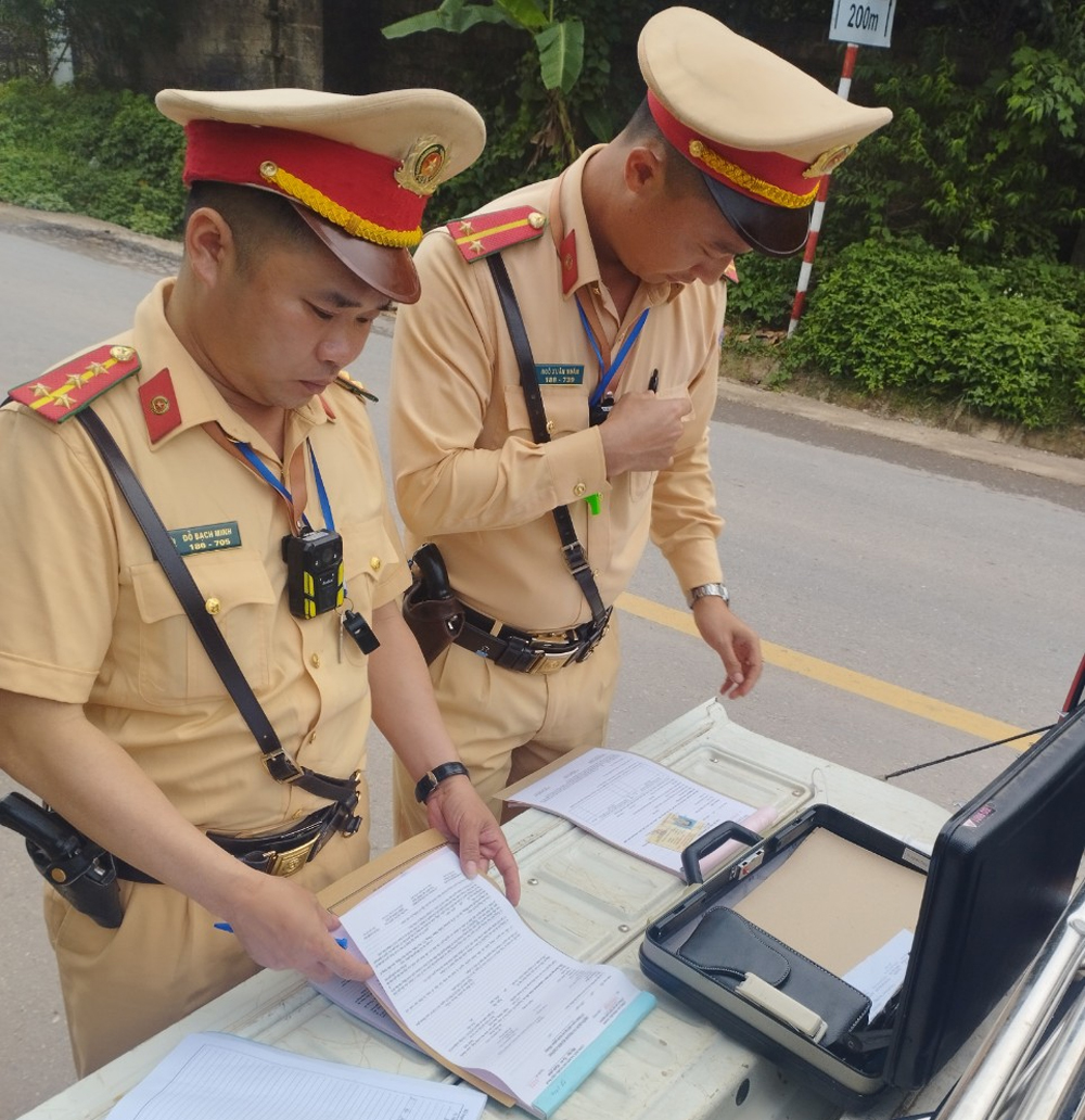 Bắc Giang: Đổi mới công tác tuần tra, xử lý vi phạm an toàn giao thông